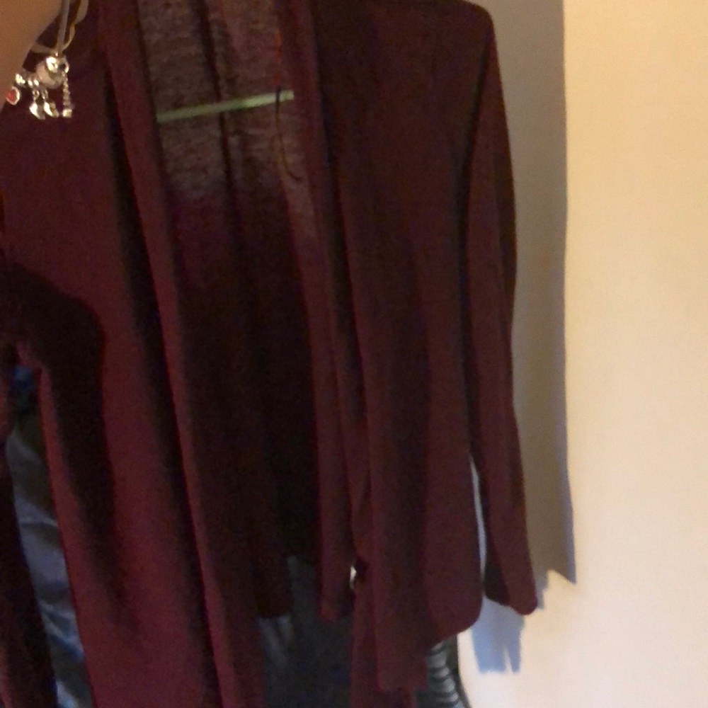 Maroon sweater